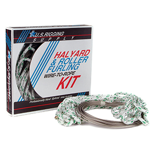 Wire-to-Rope Halyard Kits